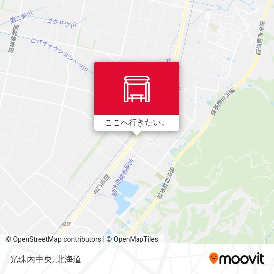 光珠内中央地図