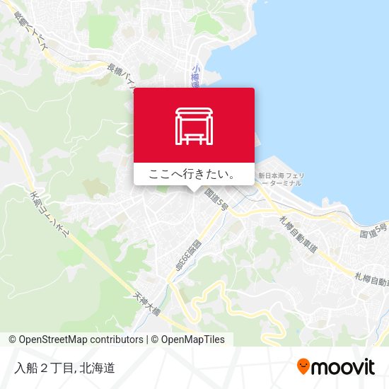 入船２丁目地図