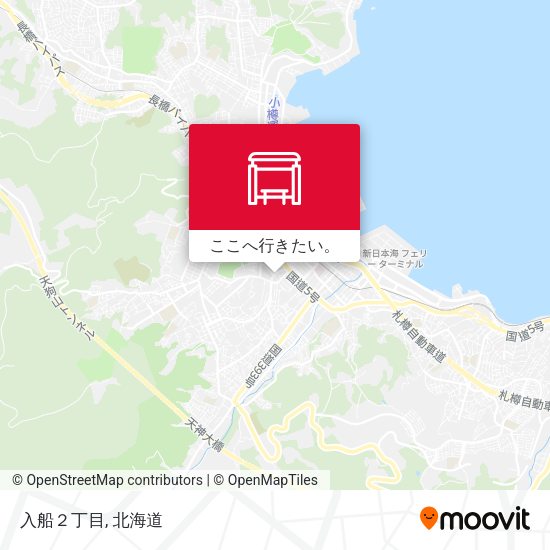 入船２丁目地図