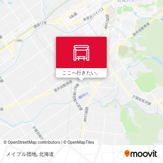 メイプル団地地図