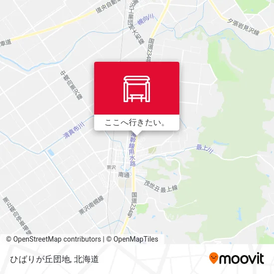 ひばりが丘団地地図