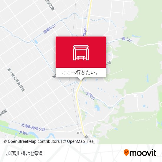 加茂川橋地図