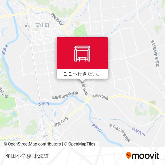角田小学校地図