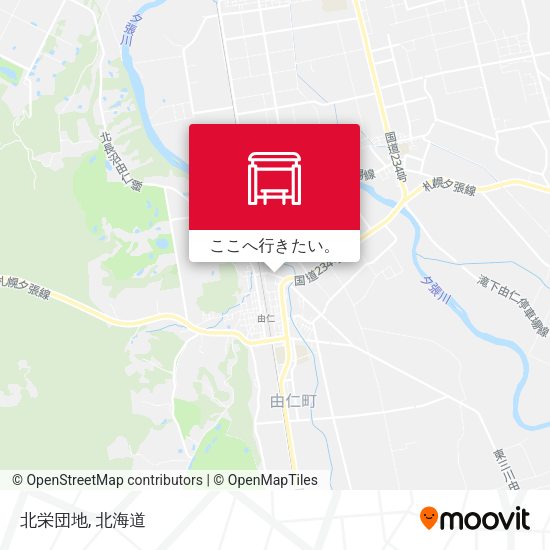 北栄団地地図