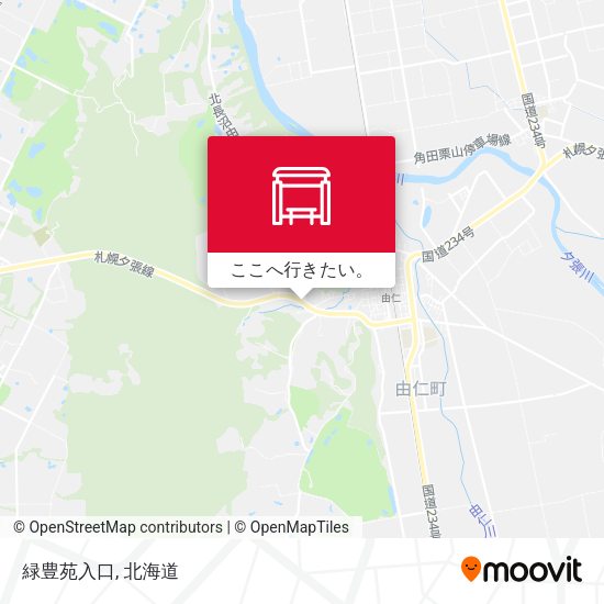 緑豊苑入口地図