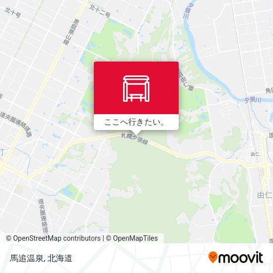 馬追温泉地図