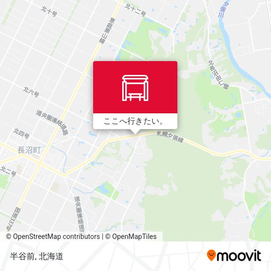 半谷前地図