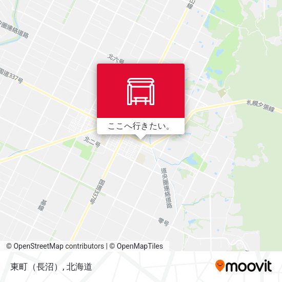 東町（長沼）地図