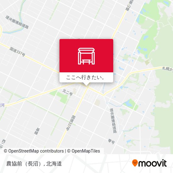 農協前（長沼）地図