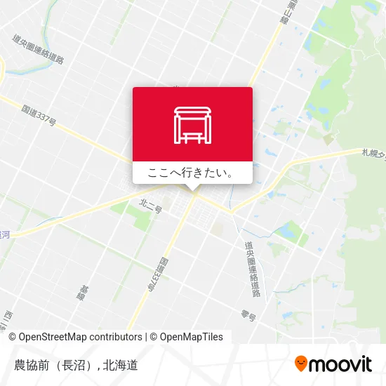 農協前（長沼）地図