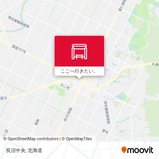 長沼中央地図