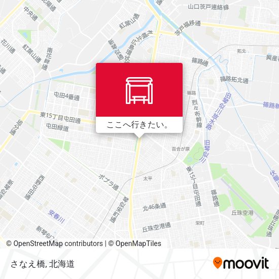 さなえ橋地図