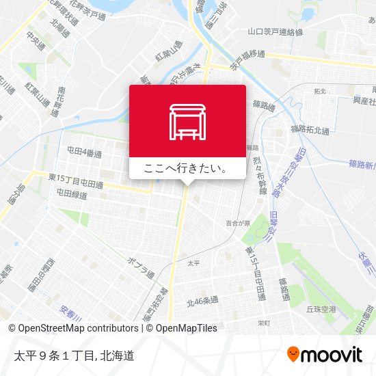 太平９条１丁目地図