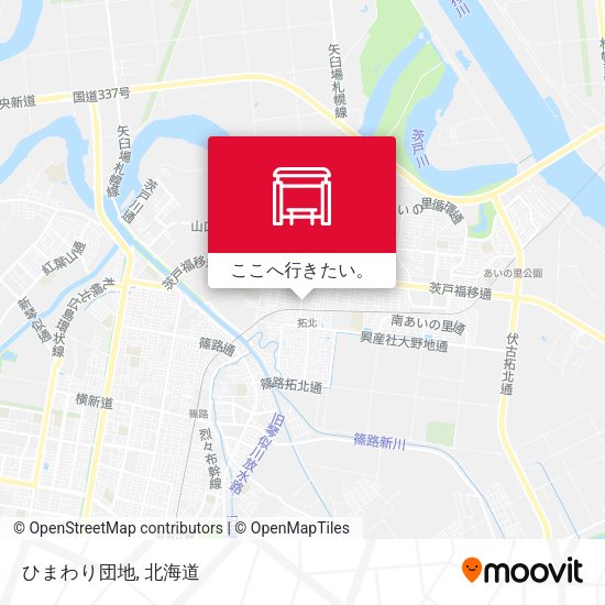 ひまわり団地地図
