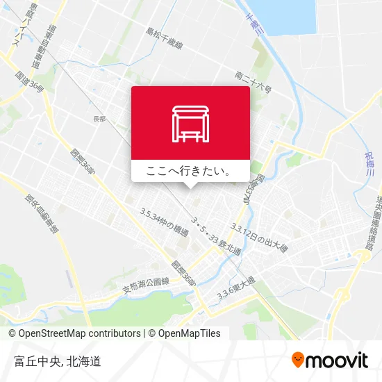 富丘中央地図