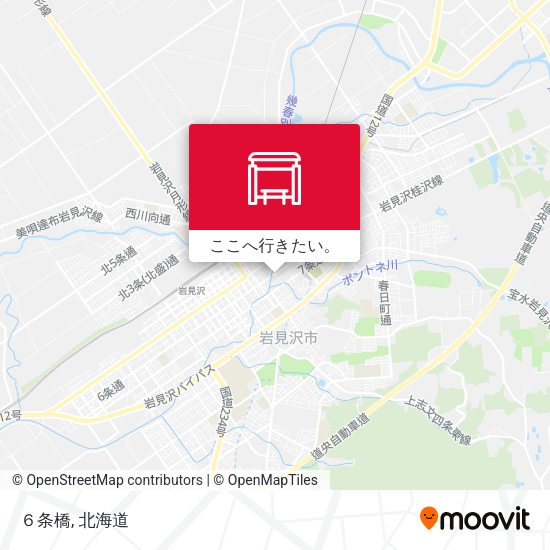 ６条橋地図
