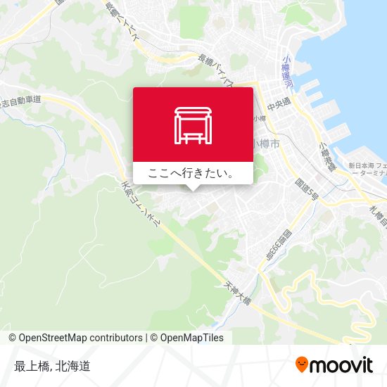 最上橋地図