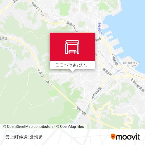 最上町仲通地図