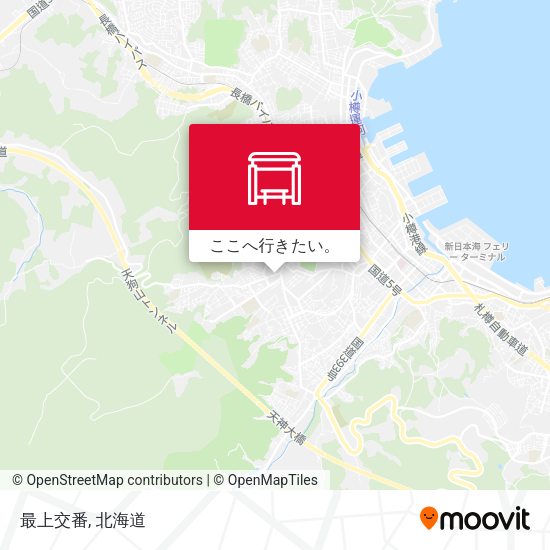 最上交番地図