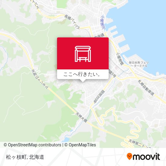 松ヶ枝町地図
