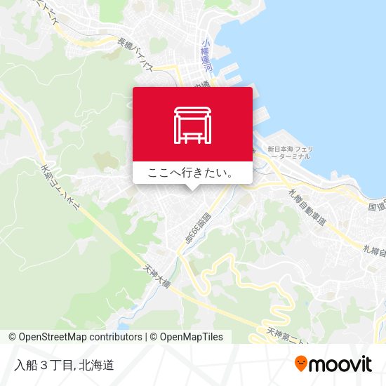 入船３丁目地図