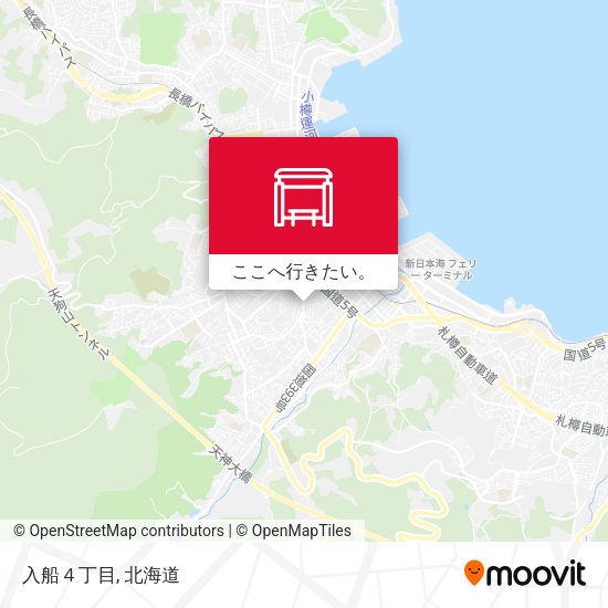 入船４丁目地図