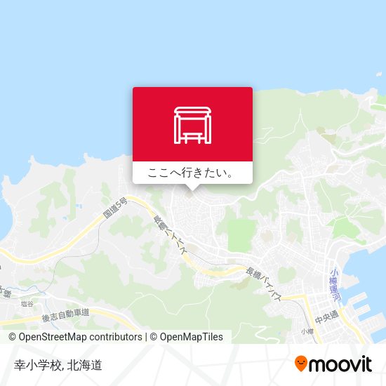 幸小学校地図