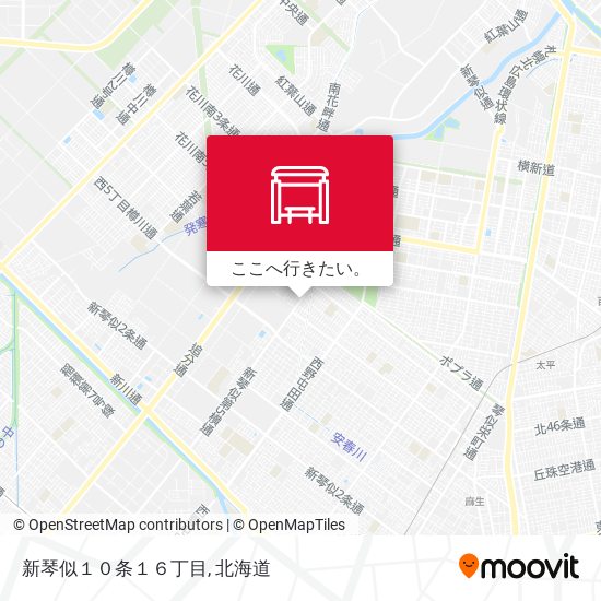 新琴似１０条１６丁目地図