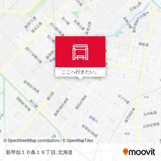 新琴似１０条１６丁目地図