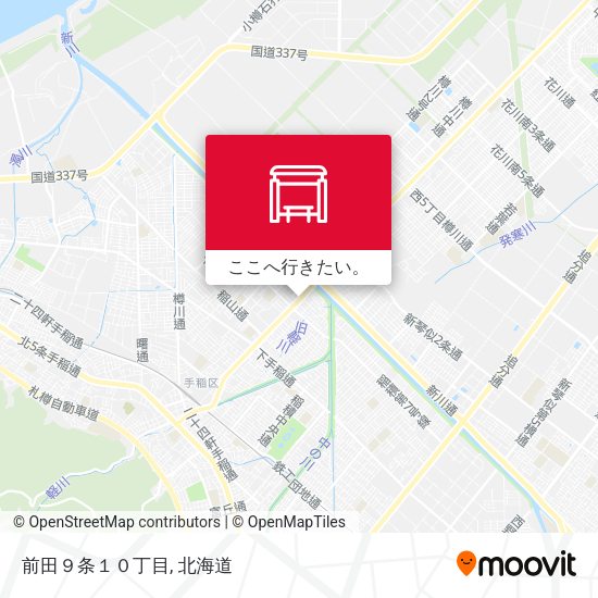前田９条１０丁目地図