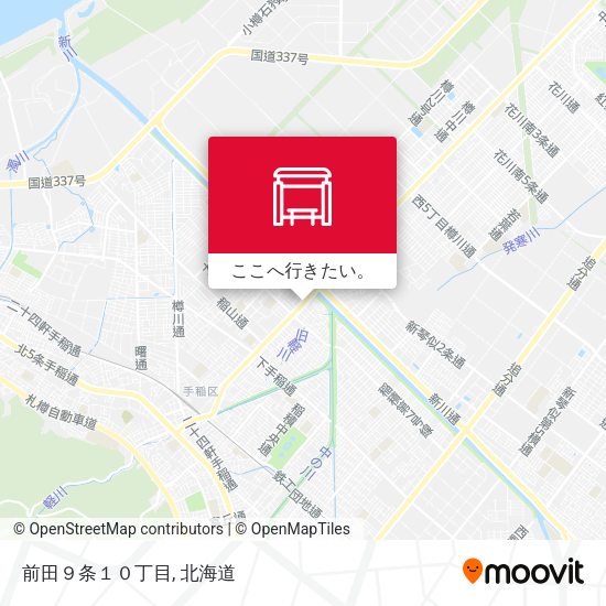 前田９条１０丁目地図