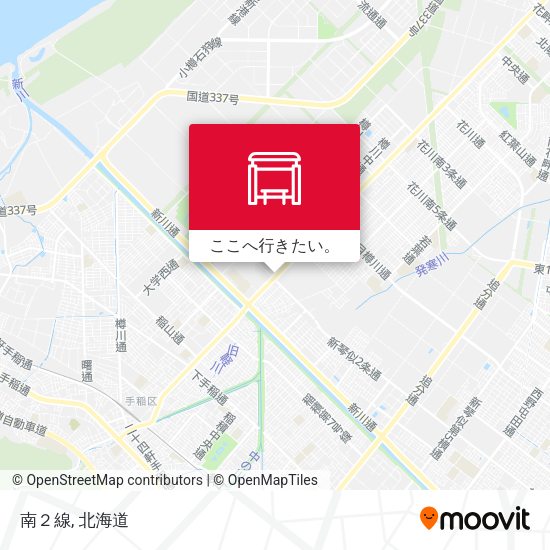 南２線地図
