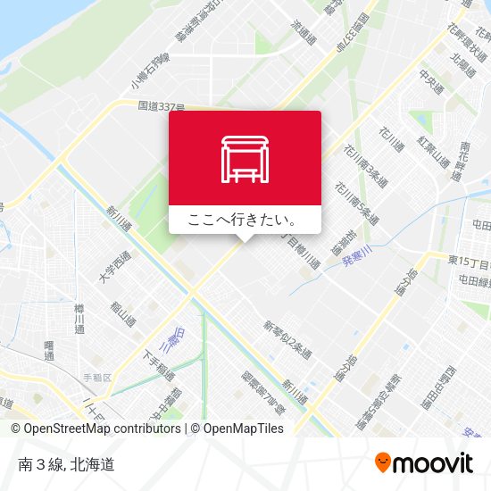 南３線地図