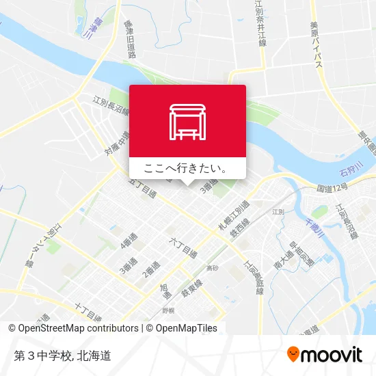 第３中学校地図
