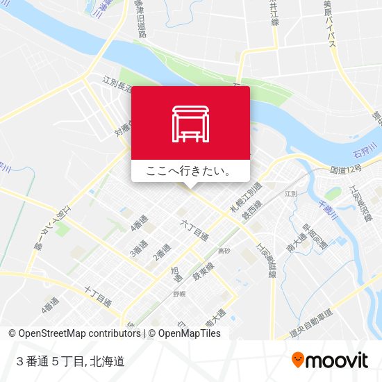 ３番通５丁目地図