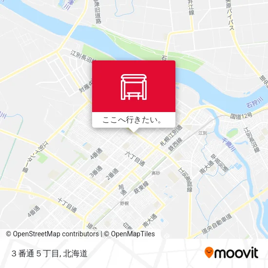 ３番通５丁目地図