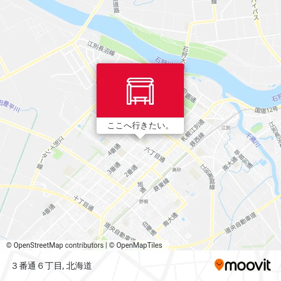 ３番通６丁目地図