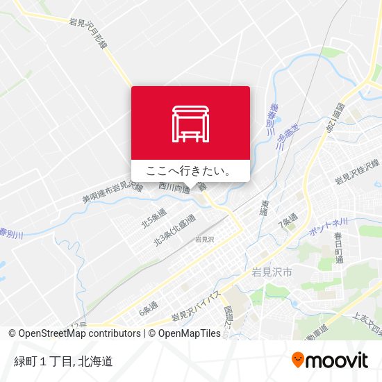 緑町１丁目地図