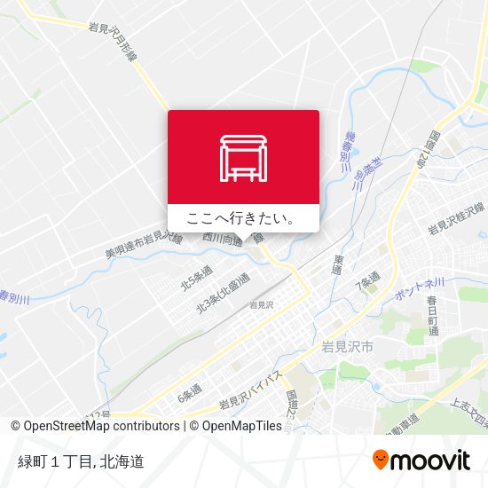 緑町１丁目地図