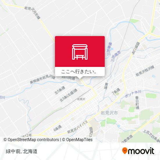 緑中前地図