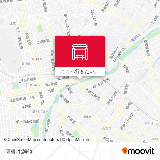 東橋地図