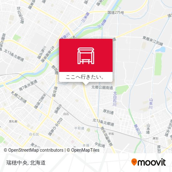 瑞穂中央地図