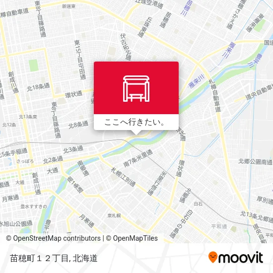 苗穂町１２丁目地図