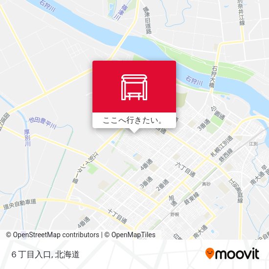 ６丁目入口地図