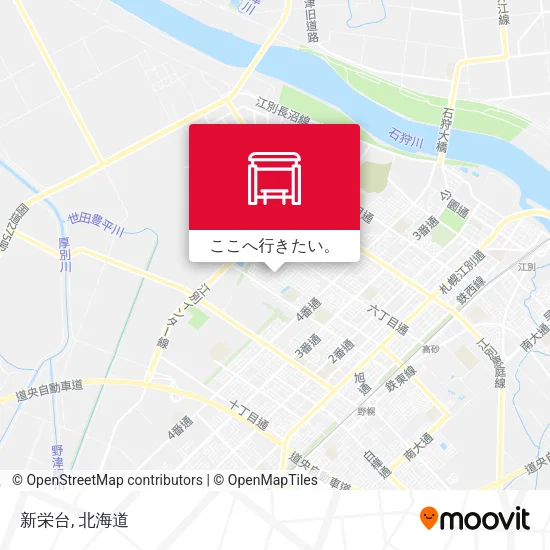 新栄台地図