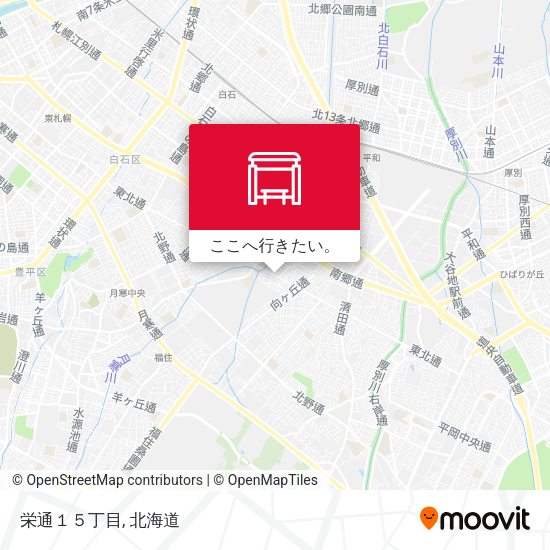栄通１５丁目地図