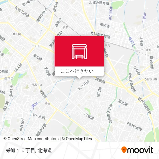 栄通１５丁目地図