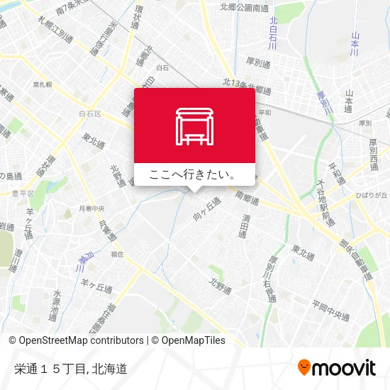 栄通１５丁目地図