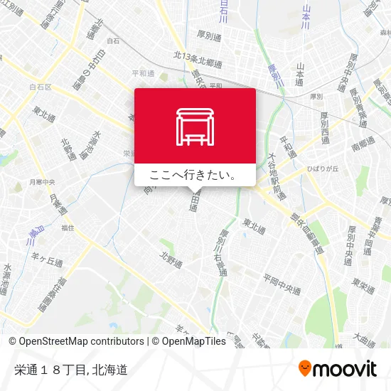 栄通１８丁目地図