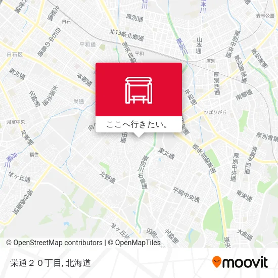 栄通２０丁目地図